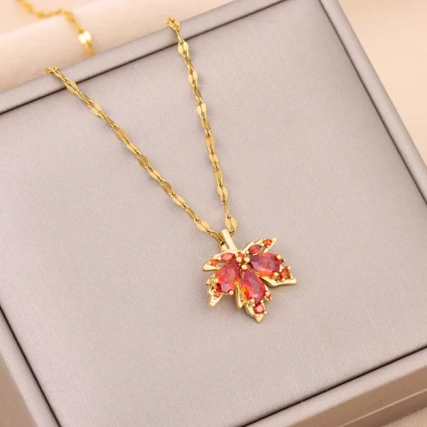 Maple Romance Necklace