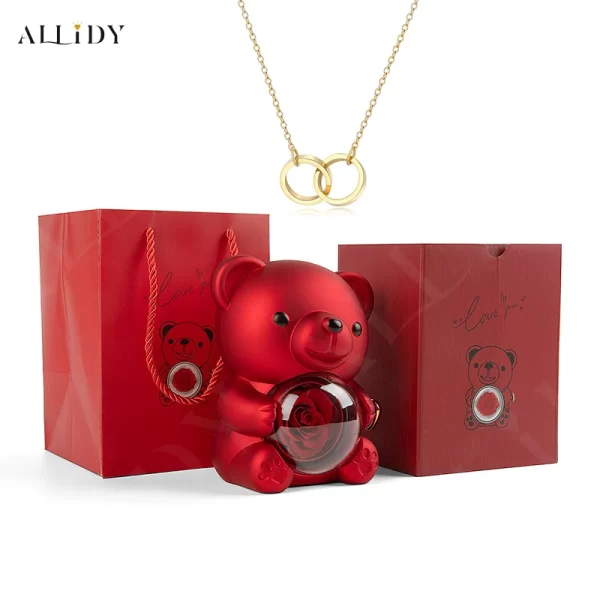 Valentine Jewelry Bear - Image 8