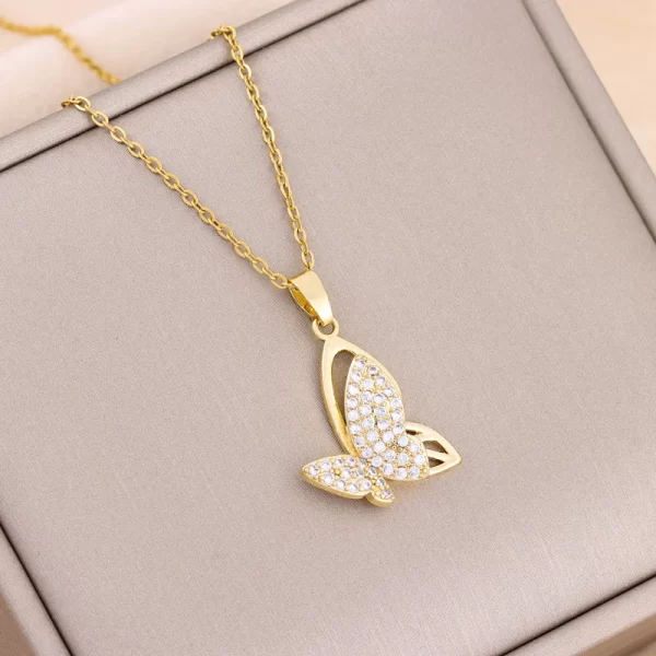 Wishful Wings Butterfly Necklace